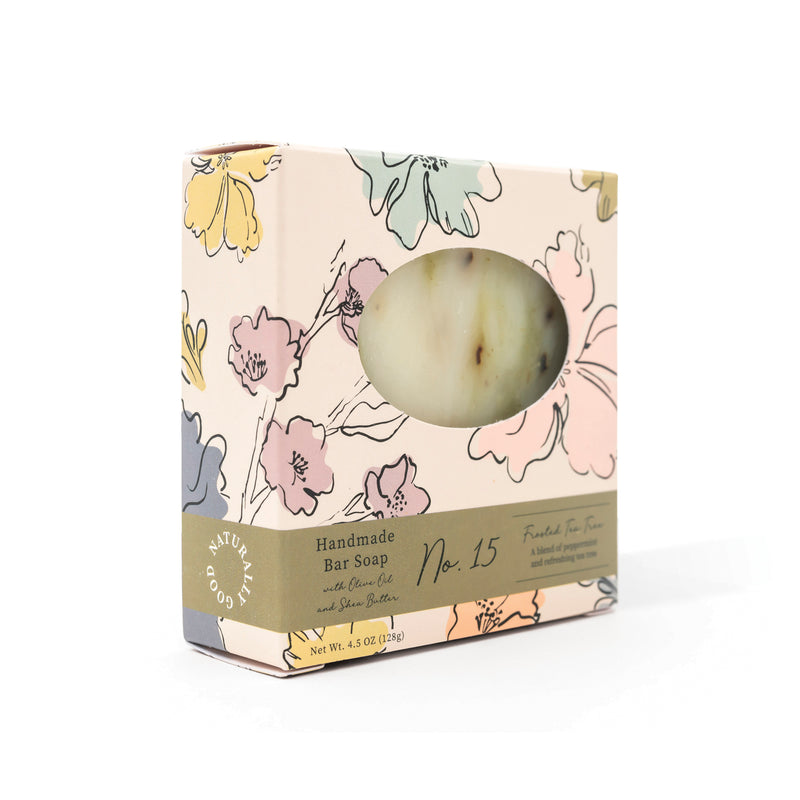 Wild Blossom Soap No. 15 - Frosted Tea Tree