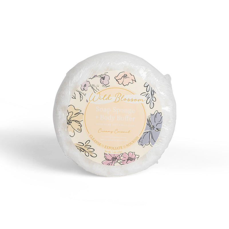 Wild Blossom Body Buffer - Creamy Coconut