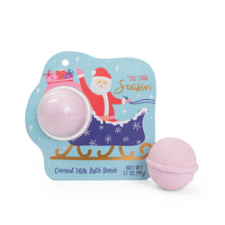 Santa Claus Clamshell Bath Bomb