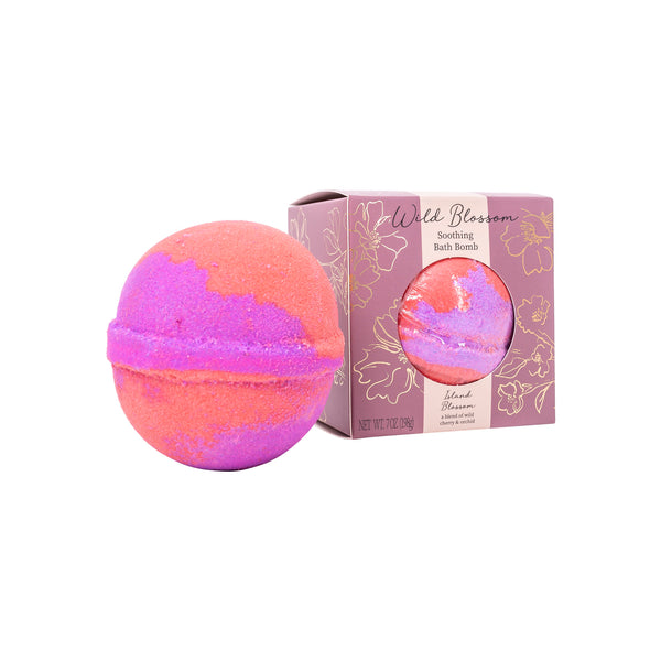 Wild Blossom Soothing Bath Bomb - Island Blossom