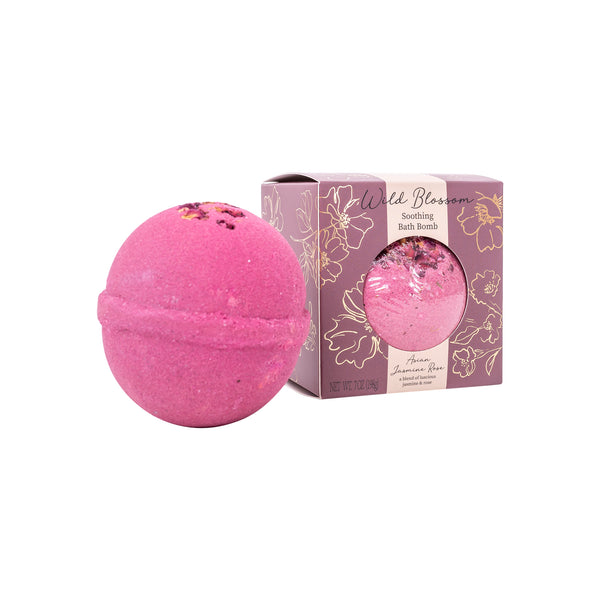 Wild Blossom Soothing Bath Bomb - Asian Jasmine Rose