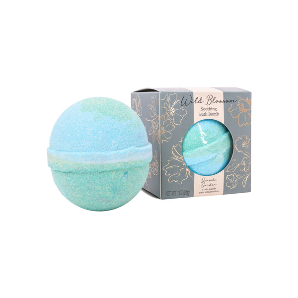 Wild Blossom Soothing Bath Bomb - Seaside Garden