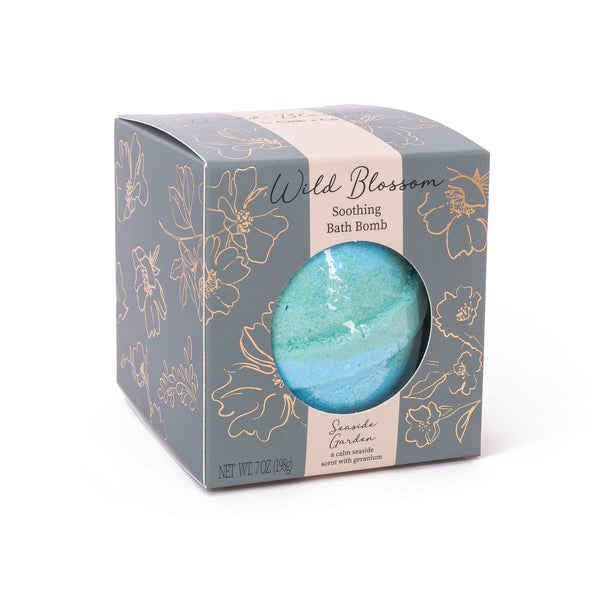 Wild Blossom Soothing Bath Bomb - Seaside Garden