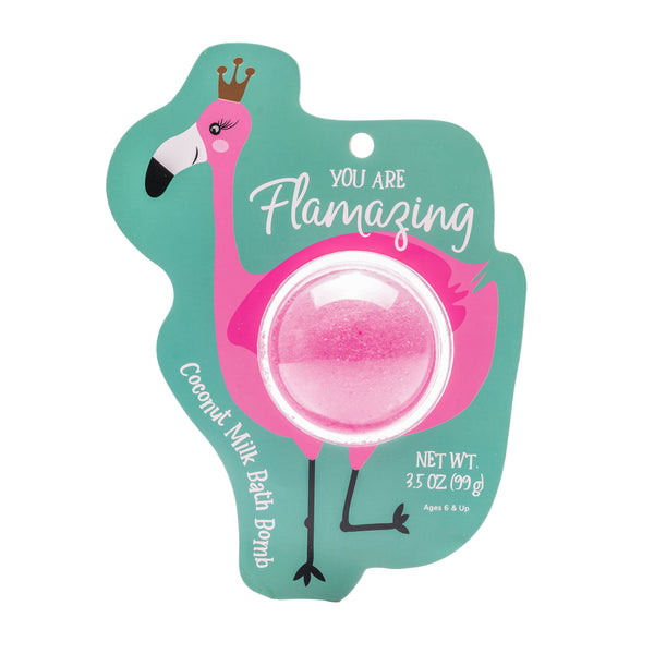 Flamingo Bath Bomb Clamshell