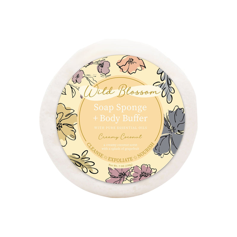 Wild Blossom Body Buffer - Creamy Coconut